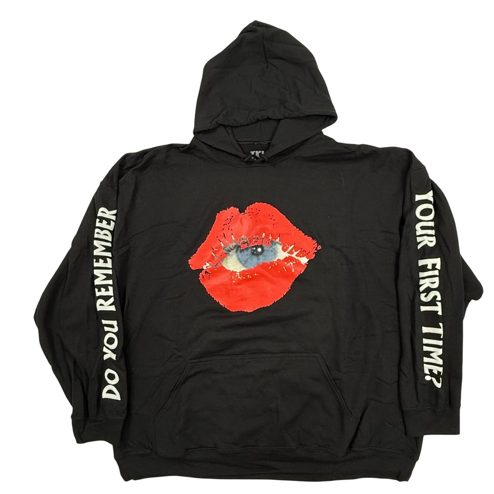 The Kid LAROI EOTW Tour 2022 Hoodie Black Graphic Sweatshirt Mens XXL